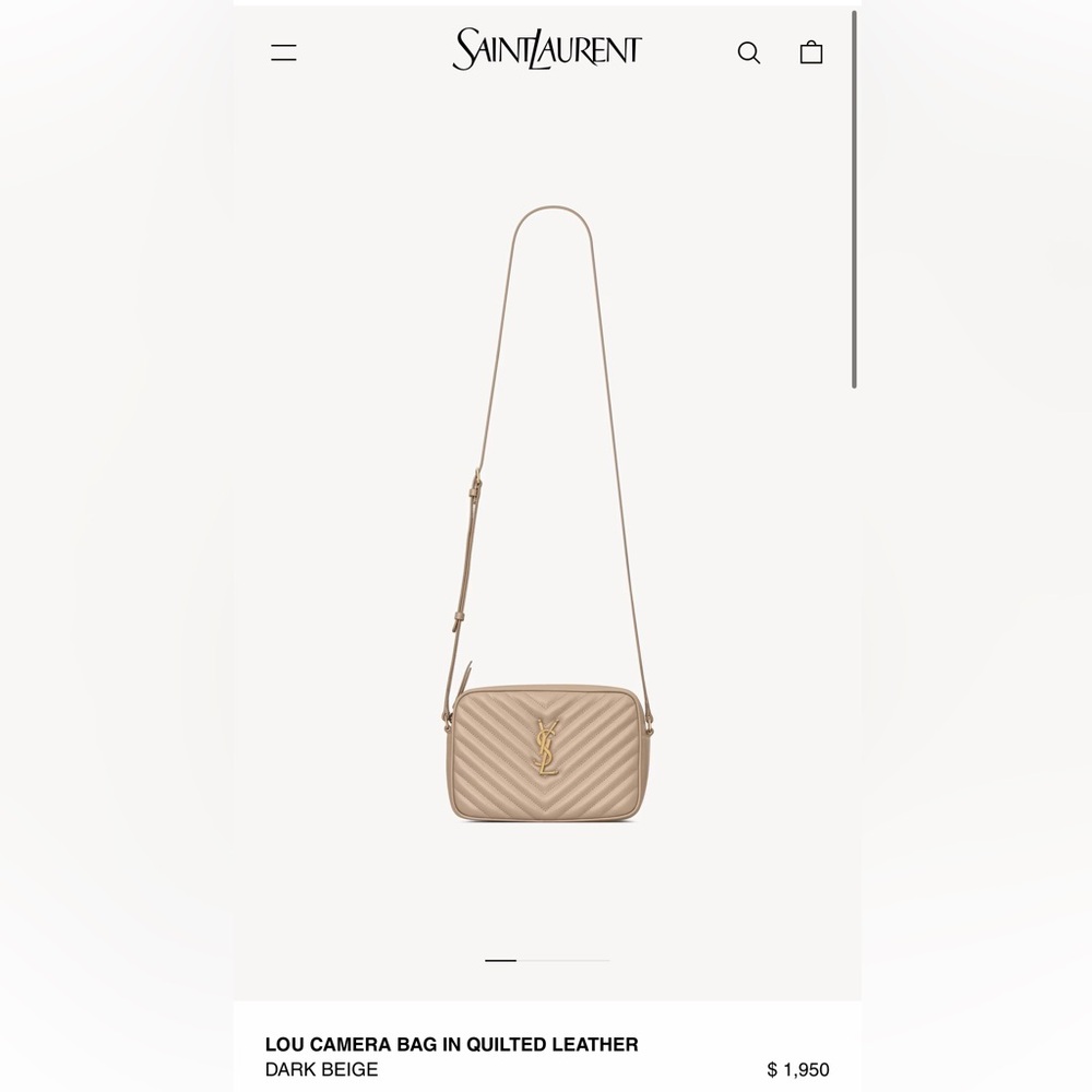 Reserved-YSL Lou Lou Camera Bag - Picture 15 of 16